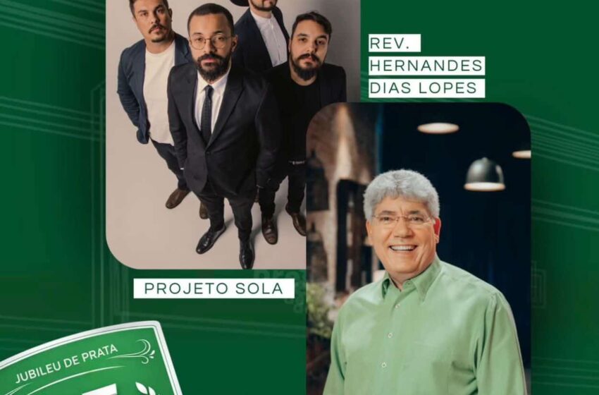  Rev. Robinson Grangeiro celebra 25 anos da Igreja Presbiteriana de Tambaú no teatro Pedra do Reino com a presença do Rev. Hernandes Dias Lopes  Saiba detalhes