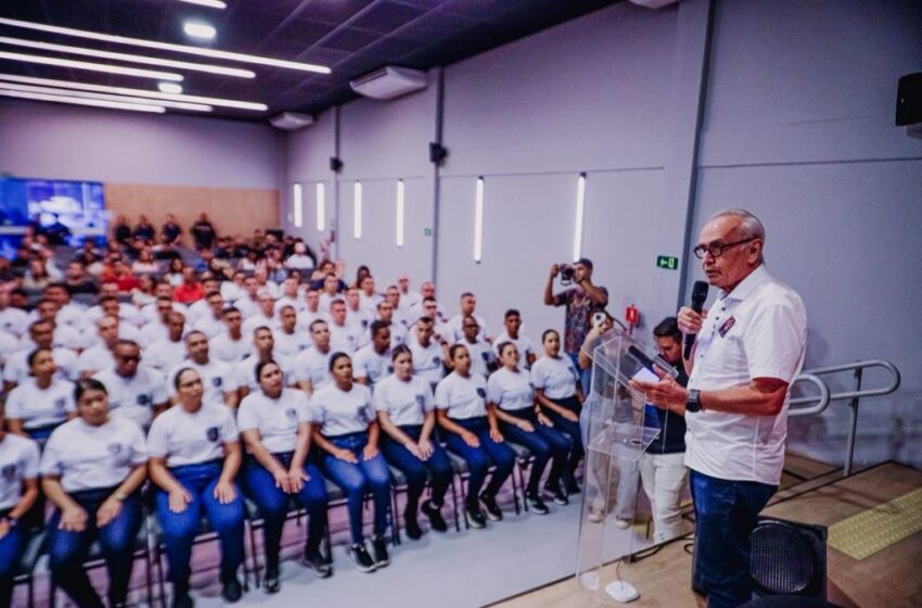  Cícero Lucena dá início à formação de 52 novos guardas-civis metropolitanos