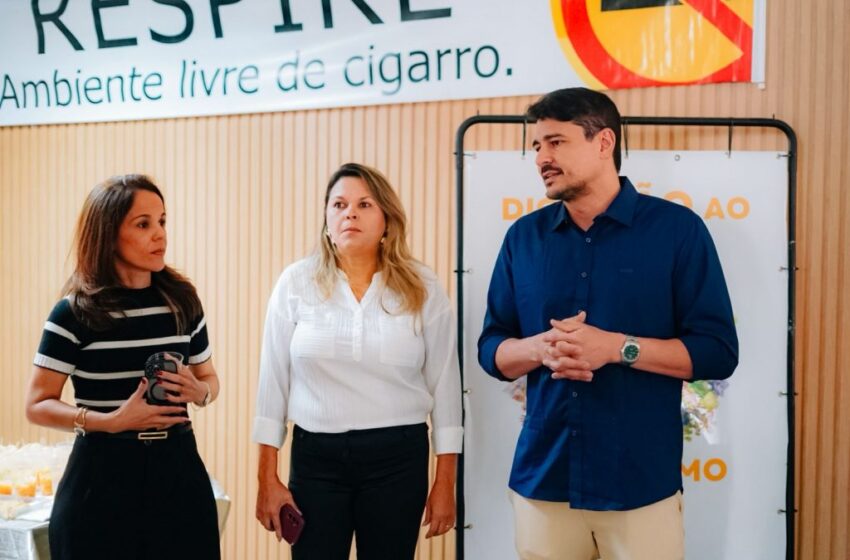  Saúde faz ação em alusão ao Dia de Combate ao Fumo e lança serviço para quem deseja deixar o tabagismo