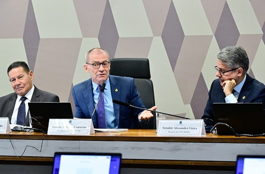  Ibaneis Rocha e Cláudio Castro são convocados pela CPI do Crime Organizado   Fonte: Agência Senado
