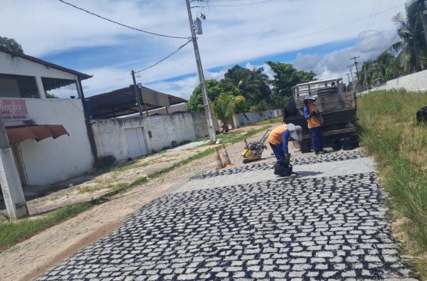  Seinfra intensifica Operação Tapa-Buraco e leva serviços a mais de 30 bairros da Capital