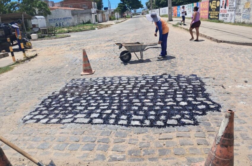  Seinfra dá início à Operação Tapa-Buraco em 33 bairros da Capital