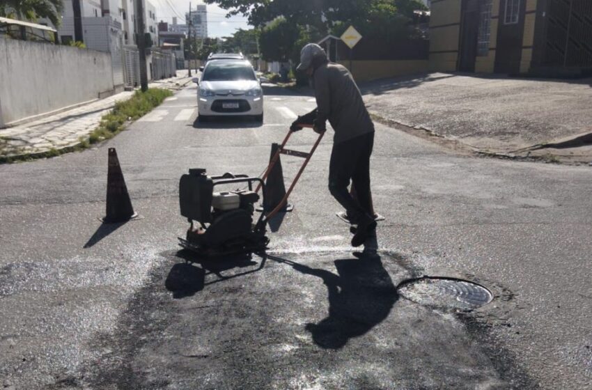  Seinfra realiza manutenção urbana em 33 bairros de João Pessoa nesta quinta-feira (19)