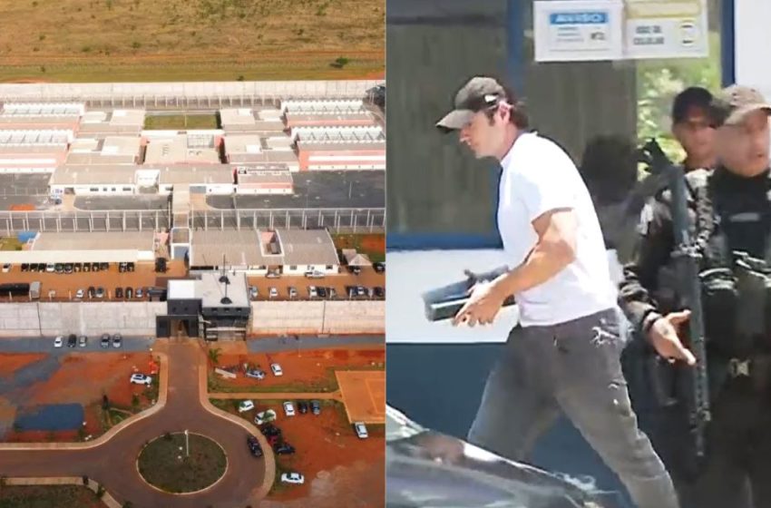  Daniel Vorcaro sai de presídio em Potim e segue escoltado para prisão federal em Brasília
