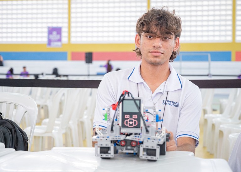  Competição Paraibana de Robótica 2026 é aberta com participação de estudantes de toda a rede estadual