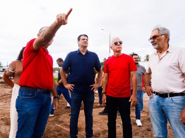  Leo Bezerra destaca avanço nas obras da ponte sobre o Rio Cuiá para reduzir alagamentos e melhorar mobilidade entre Valentina e Mangabeira