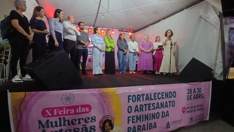  Feira das Mulheres Artesãs reúne mais de 100 expositoras e destaca força do artesanato paraibano em João Pessoa