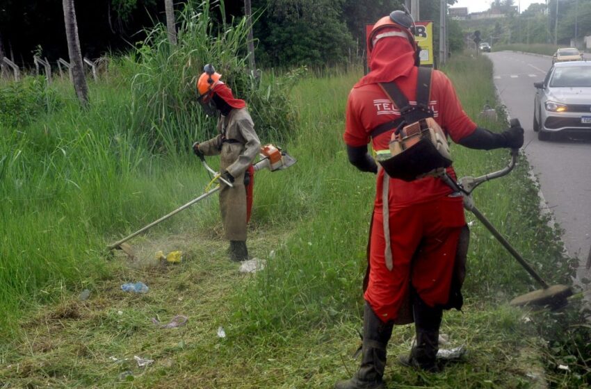  Emlur intensifica serviços de limpeza e manutenção urbana em diversos bairros de João Pessoa