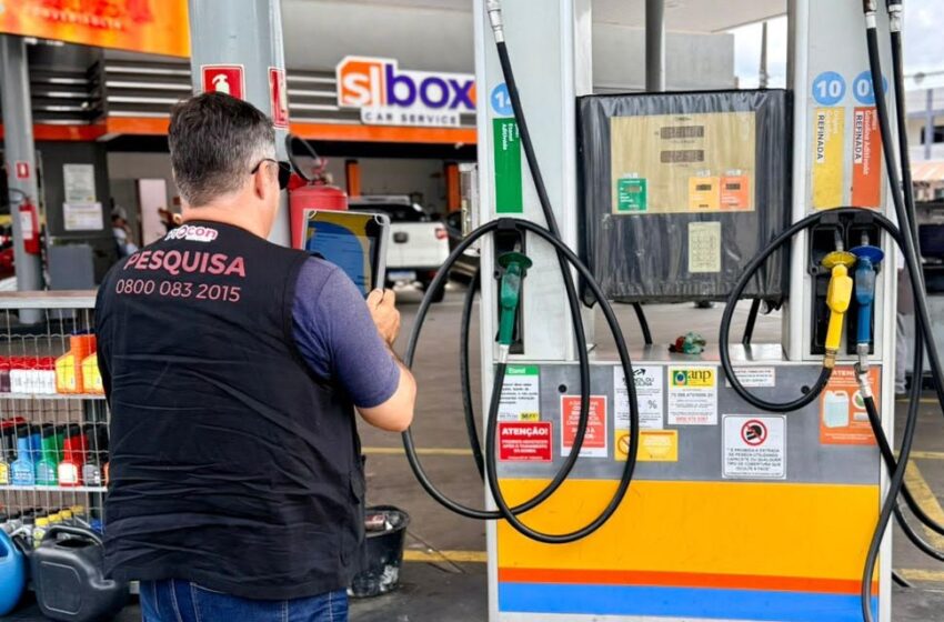  Procon-JP registra menor preço do litro da gasolina em R$ 6,26 e diesel reduz valor em R$ 0,27