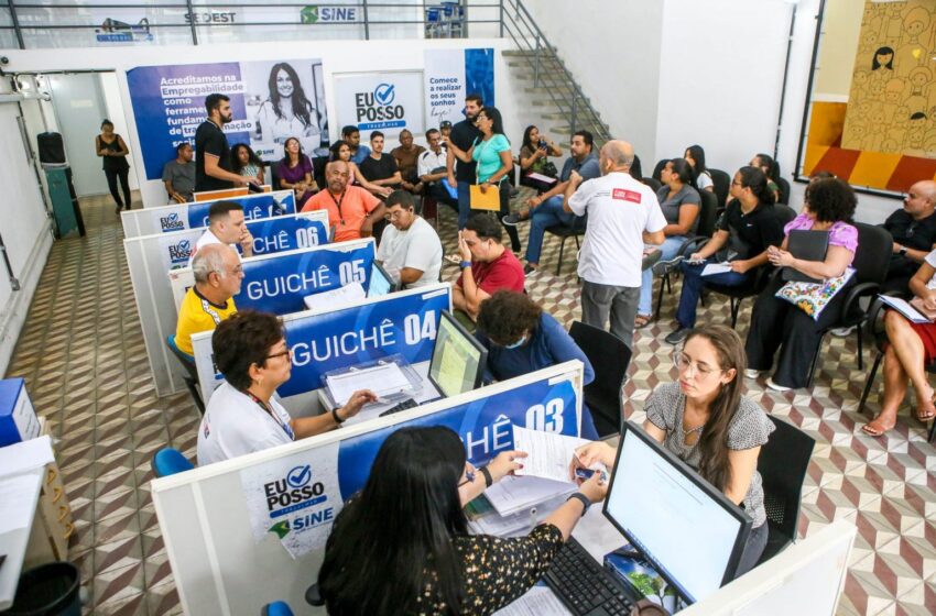  Sine-JP inicia semana pós-feriado com 627 vagas de emprego em diferentes setores