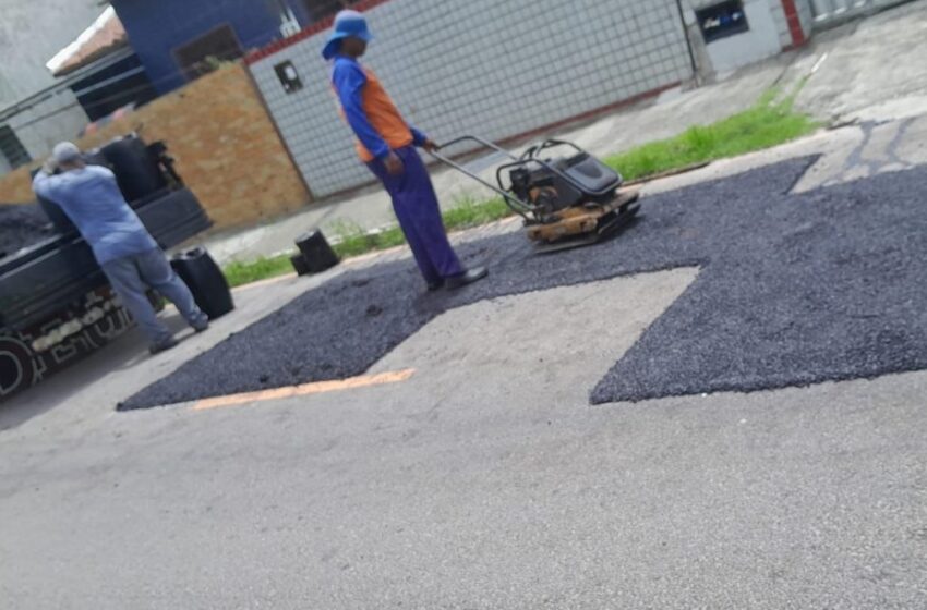  Operação tapa-buraco intensifica serviços e atende mais de 30 bairros da Capital nesta terça-feira (07)