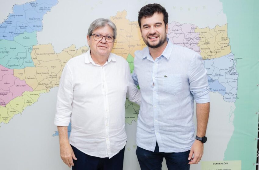  Prefeito de Mamanguape declara apoio à pré-candidatura de João Azevêdo ao Senado