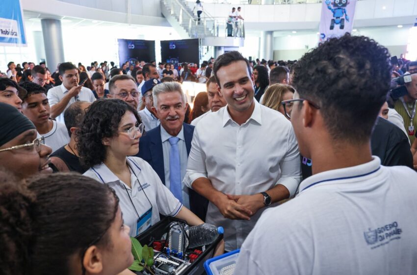  Governador Lucas Ribeiro abre Competição Paraibana de Robótica 2026 e destaca inovação na educação