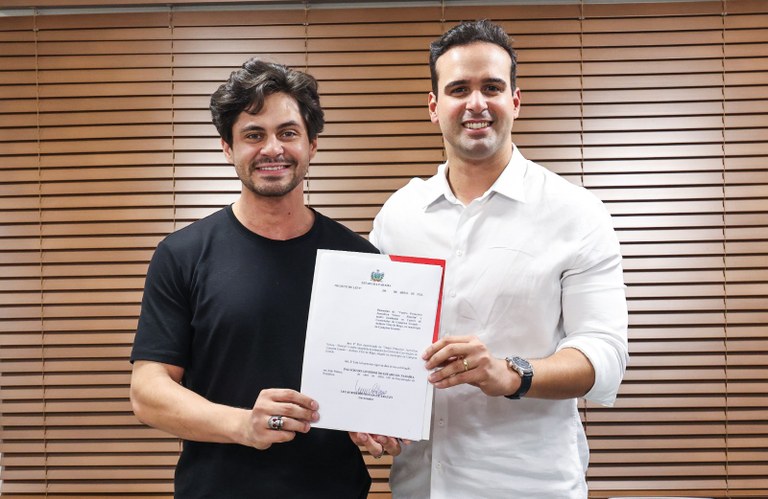  Lucas Ribeiro anuncia homenagem a Shaolin em teatro do Centro de Convenções de Campina Grande e inauguração para 1º de julho