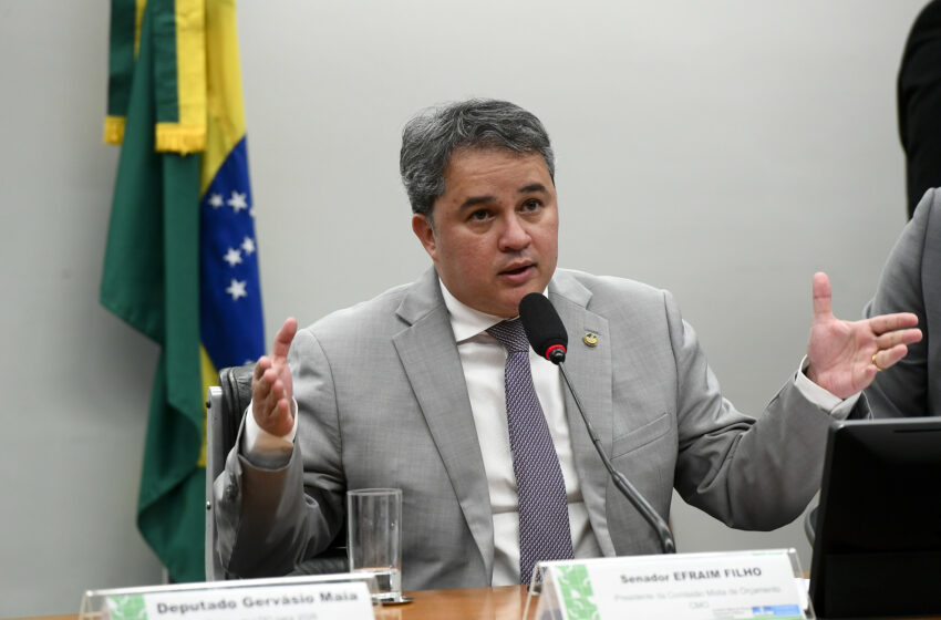  Efraim confirma diálogo com Major Fábio para chapa da direita em 2026