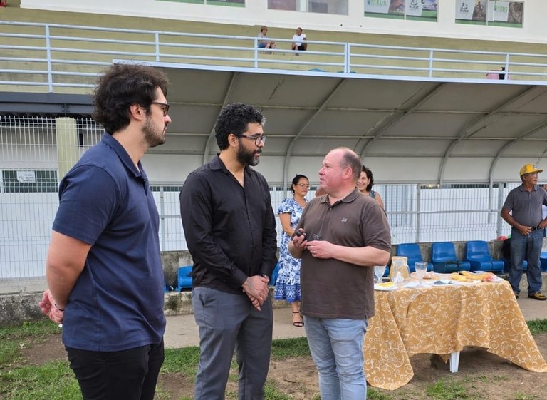 Representante da Federação Alemã de Futebol visita complexos esportivos da Paraíba