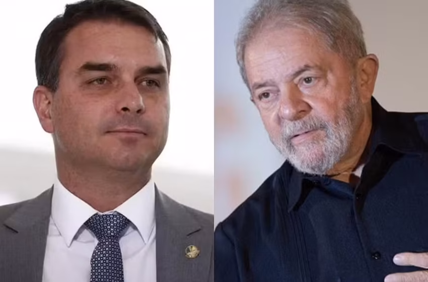  Flávio Bolsonaro abre vantagem sobre Lula em cenário de 2º turno, diz Quaest