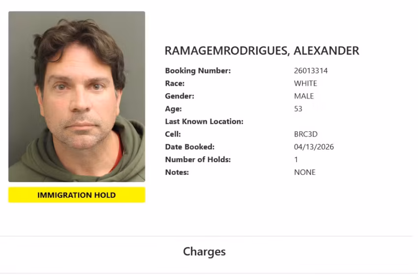  EUA divulgam primeira imagem de Alexandre Ramagem após detenção