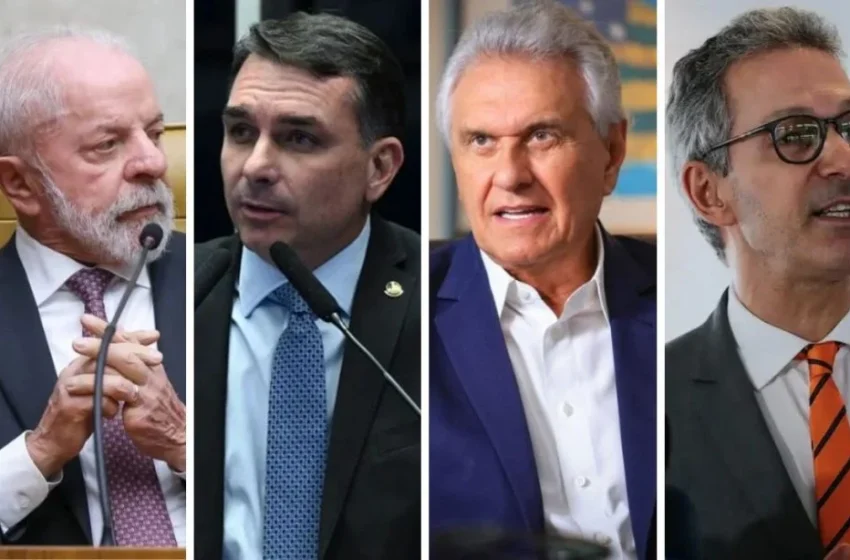  Datafolha: 1º turno mostra empate técnico entre Lula e Flávio Bolsonaro; Romeu Zema e Ronaldo Caiado não decolam, e no 2º turno Flávio aparece numericamente à frente de Lula; saiba detalhes.