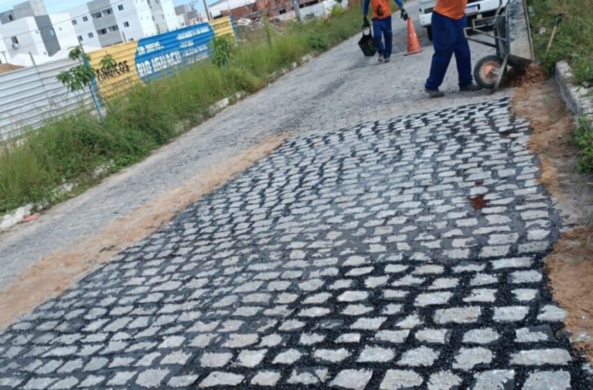  Operação tapa-buraco atende 24 bairros de João Pessoa e reforça manutenção viária nesta terça-feira (14)