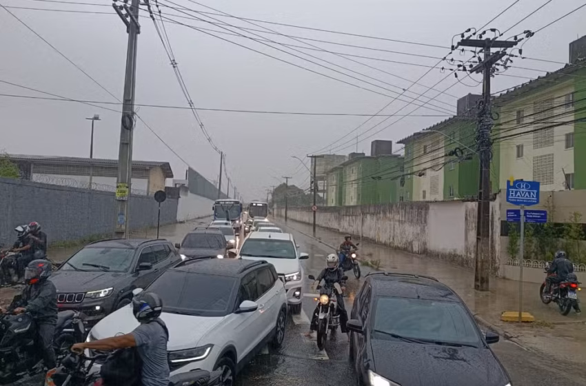  Inmet renova alerta de chuvas intensas para João Pessoa e mais de 120 cidades