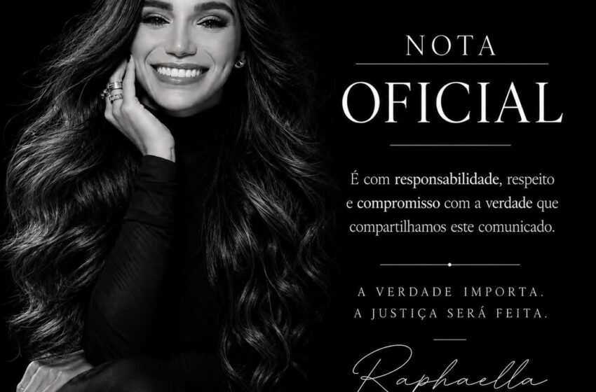  Defesa de Rafaela Brilhante reage após soltura de João Lima e afirma confiar na Justiça