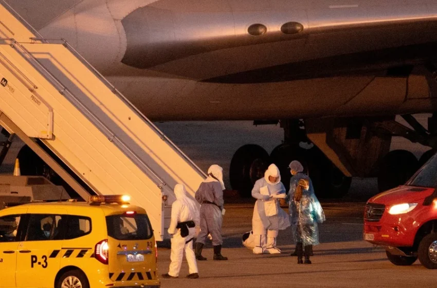  Casos de hantavírus são confirmados em passageiros de cruzeiro e operação de repatriação é concluída em Tenerife