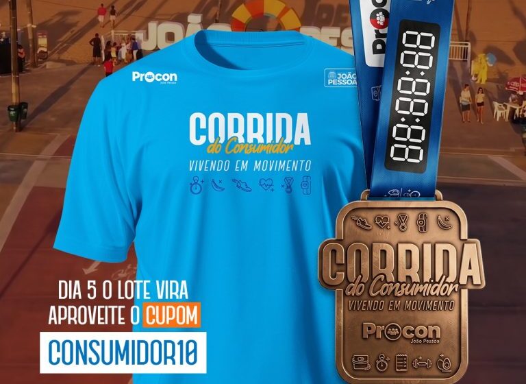  Corrida do Consumidor 2026 em João Pessoa terá pagode de Gil Junior após prova no Busto de Tamandaré