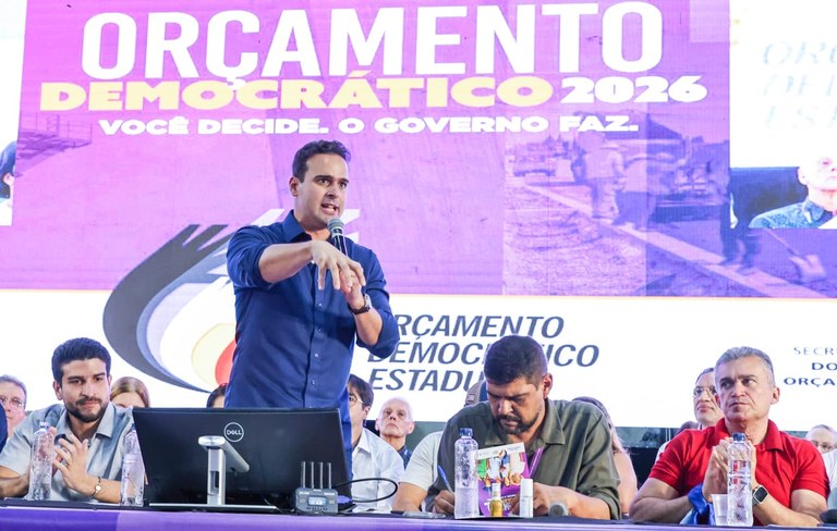  Governador Lucas Ribeiro destina R$ 40,4 milhões à 8ª RGA e anuncia obras em saúde, educação e segurança durante Orçamento Democrático