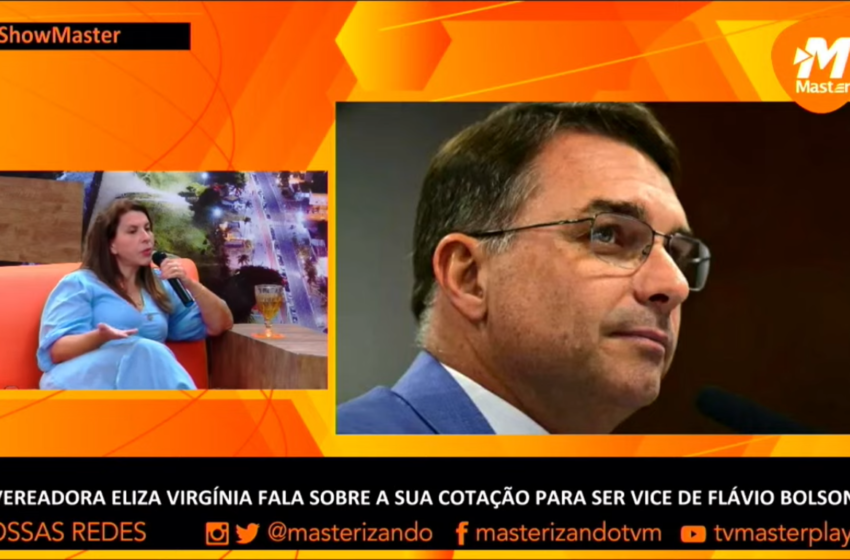  “Estou disposta a servir o país”, afirma Eliza Virgínia ao comentar possível chapa com Flávio Bolsonaro