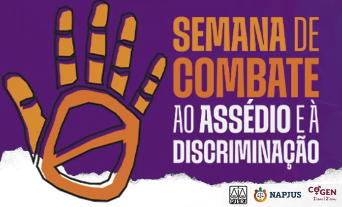  TJRJ promove semana de conscientização diante do aumento de casos de assédio e violência contra mulheres a partir de 16 anos