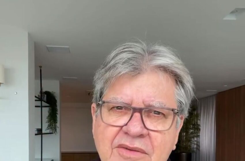  João Azevêdo manifesta apoio a Lucas Ribeiro em meio a crise causada pelas chuvas na Paraíba