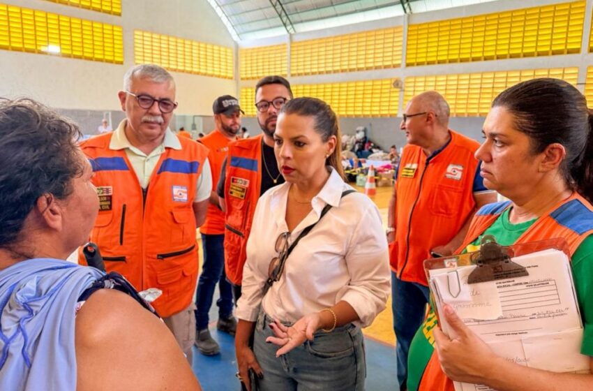  MPPB vistoria abrigo de famílias afetadas pelas chuvas em João Pessoa e destaca apoio às ações da Defesa Civil