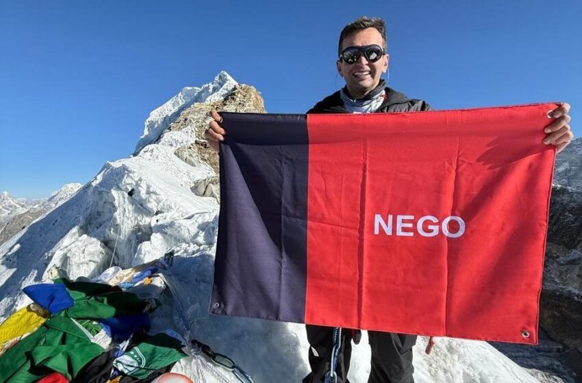  Adalberto Neto conquista o Everest e se torna o primeiro paraibano a alcançar o topo do mundo
