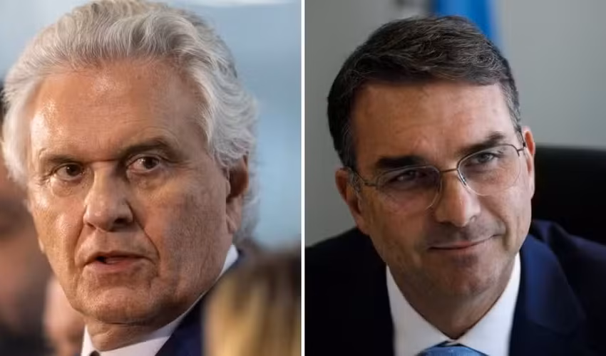  Caiado critica Flávio Bolsonaro e defende unidade da direita para 2026