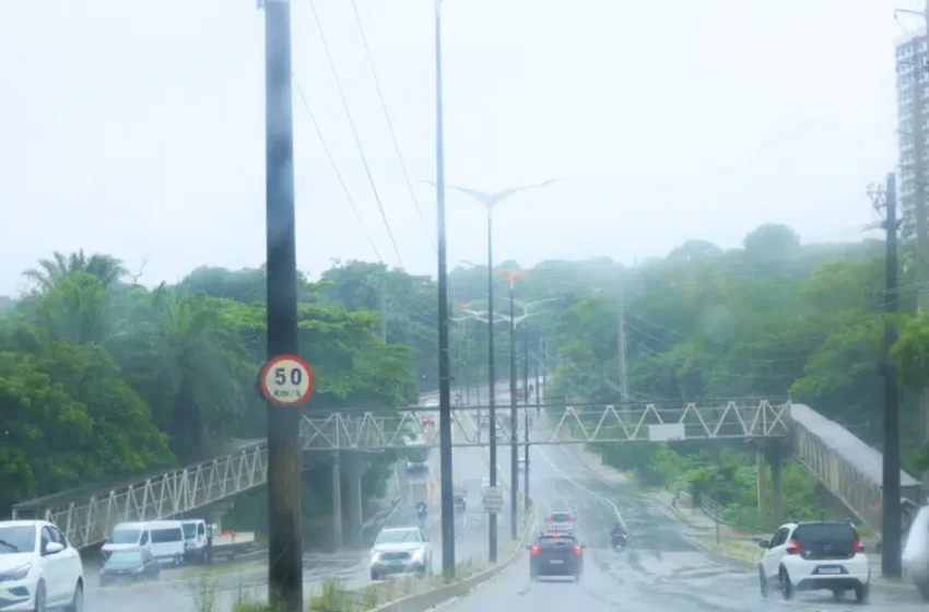  Paraíba emite alerta amarelo de chuvas intensas para todas as cidades nesta sexta-feira (15)