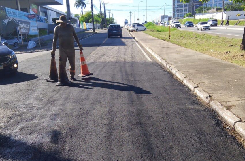  Operação tapa-buraco da Seinfra chega a 28 bairros de João Pessoa nesta quinta-feira (07)