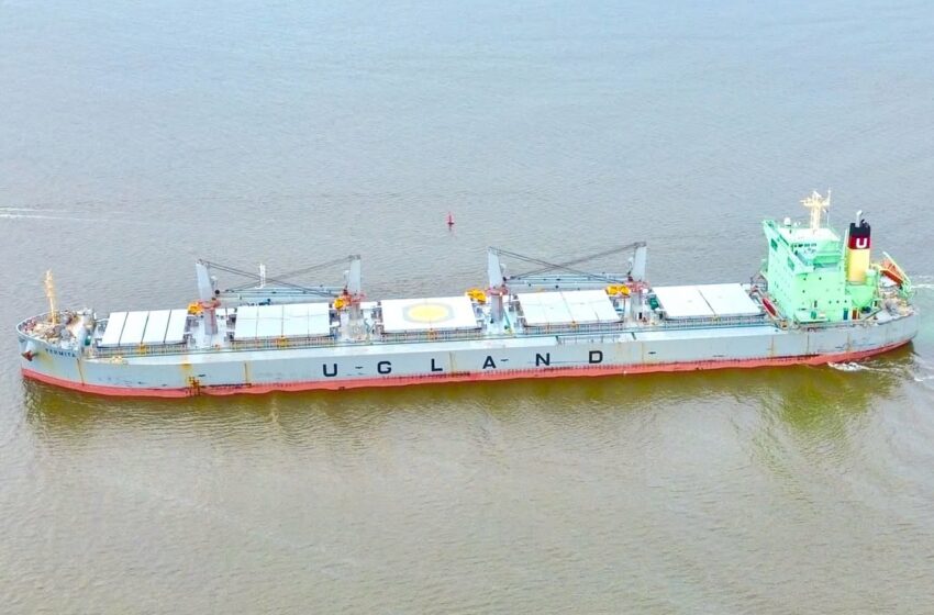  Navio de grande porte marca novo patamar operacional no Porto de Cabedelo
