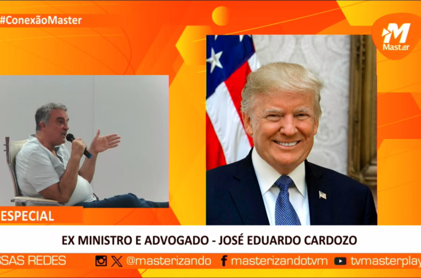  José Eduardo Cardozo critica Trump durante entrevista ao Conexão Master