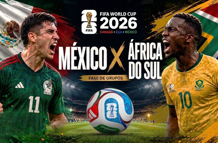  México entra em campo como favorito na largada do Grupo A da Copa do Mundo 2026