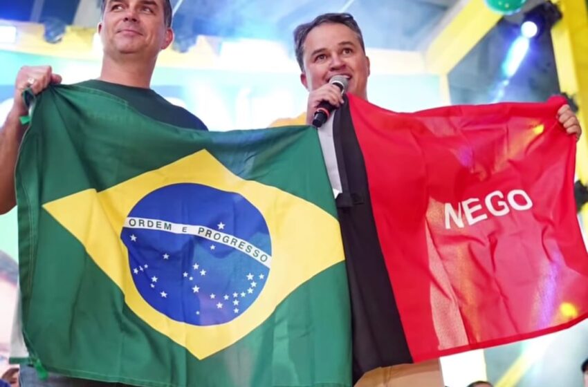  Flávio Bolsonaro confirma presença no Maior São João do Mundo em Campina Grande, confirma Efraim Filho