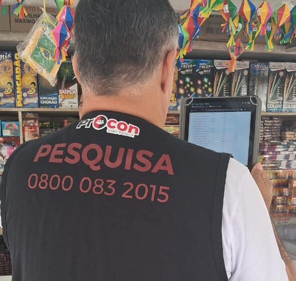 Procon-JP aponta variação de até 400% nos preços de fogos de artifício, revela pesquisa