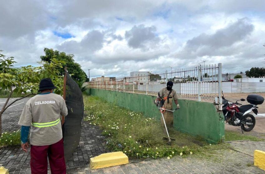  Sedurb intensifica serviços de manutenção em mercados, Cecaf e shoppings populares de João Pessoa