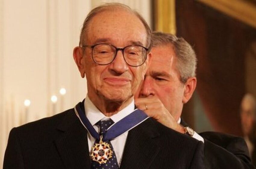  Alan Greenspan, ex-presidente do Federal Reserve, morre aos 100 anos