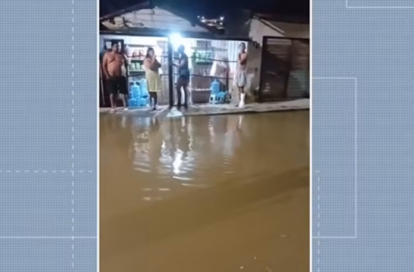  Intervenção para evitar rompimento de barragem causa inundação em bairro de Campina Grande