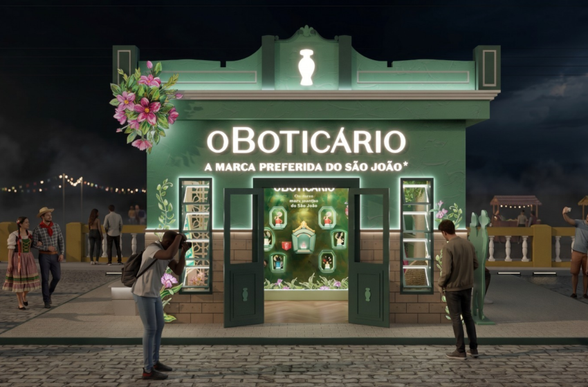 Há 10 anos presente no São João, O Boticário transforma tradição em experiências ao celebrar a cultura nordestina