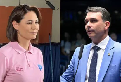  Flávio Bolsonaro pede desculpas a Michelle após declaração de desentendimento em articulação política no PL