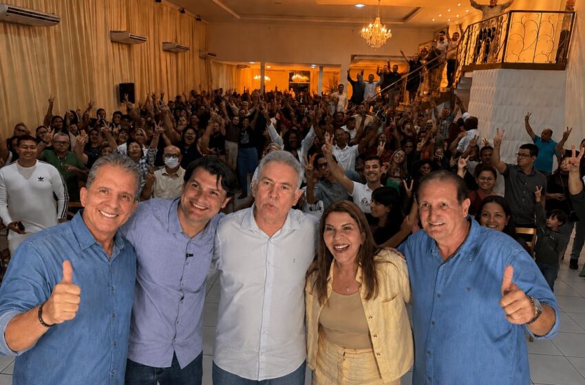  Eliza Virgínia anuncia apoio a Nabor e reforça aliança em torno da pré-candidatura ao Senado