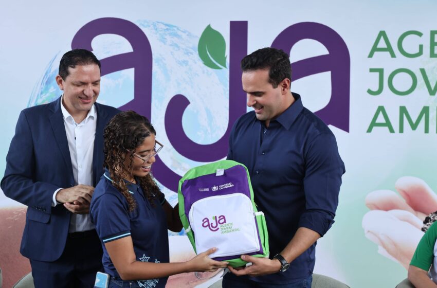  Governador Lucas Ribeiro inicia entrega de kits do Agente Jovem Ambiental para 4 mil estudantes em 2026
