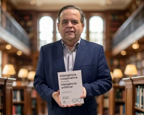  Presidente da Sicredi Evolução, João Bezerra Junior, lança livro que propõe unir inteligência artificial e cooperação humana